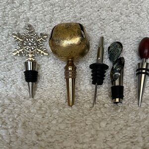 Wine/Bottle Toppers Lot